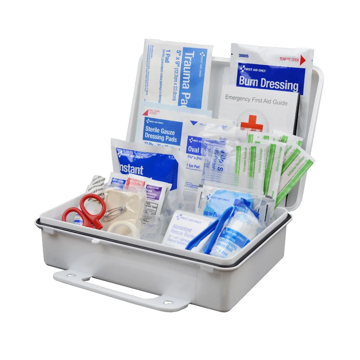 First Aid Only 25 personer ANSI A førstehjelpsskrin 94 deler