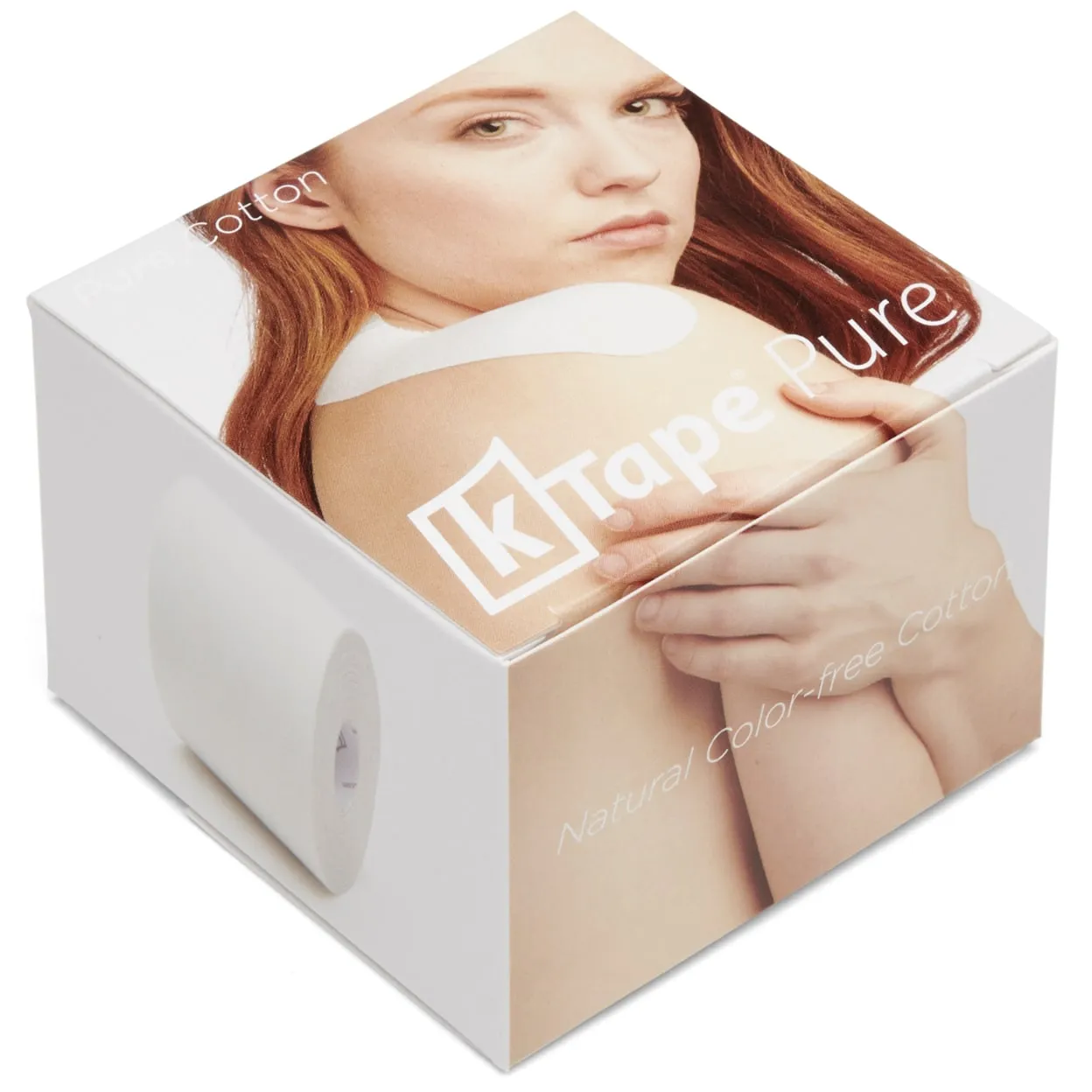 K-tape Pure kinesiologitape hvit 5 m ufarget
