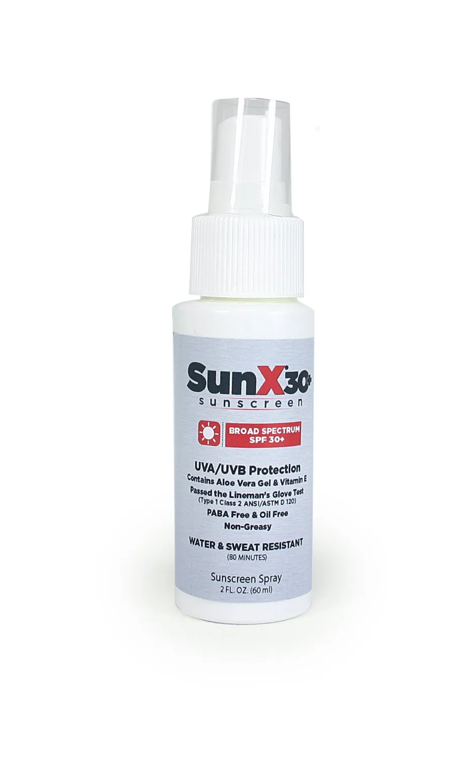 First Aid Only SunX30 solspray SPF30 2 oz pumpe vannfast