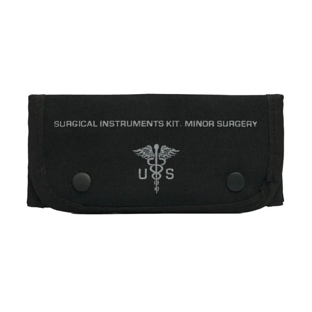 First Aid Only Surgical Set Pouch førstehjelpssett svart nylon