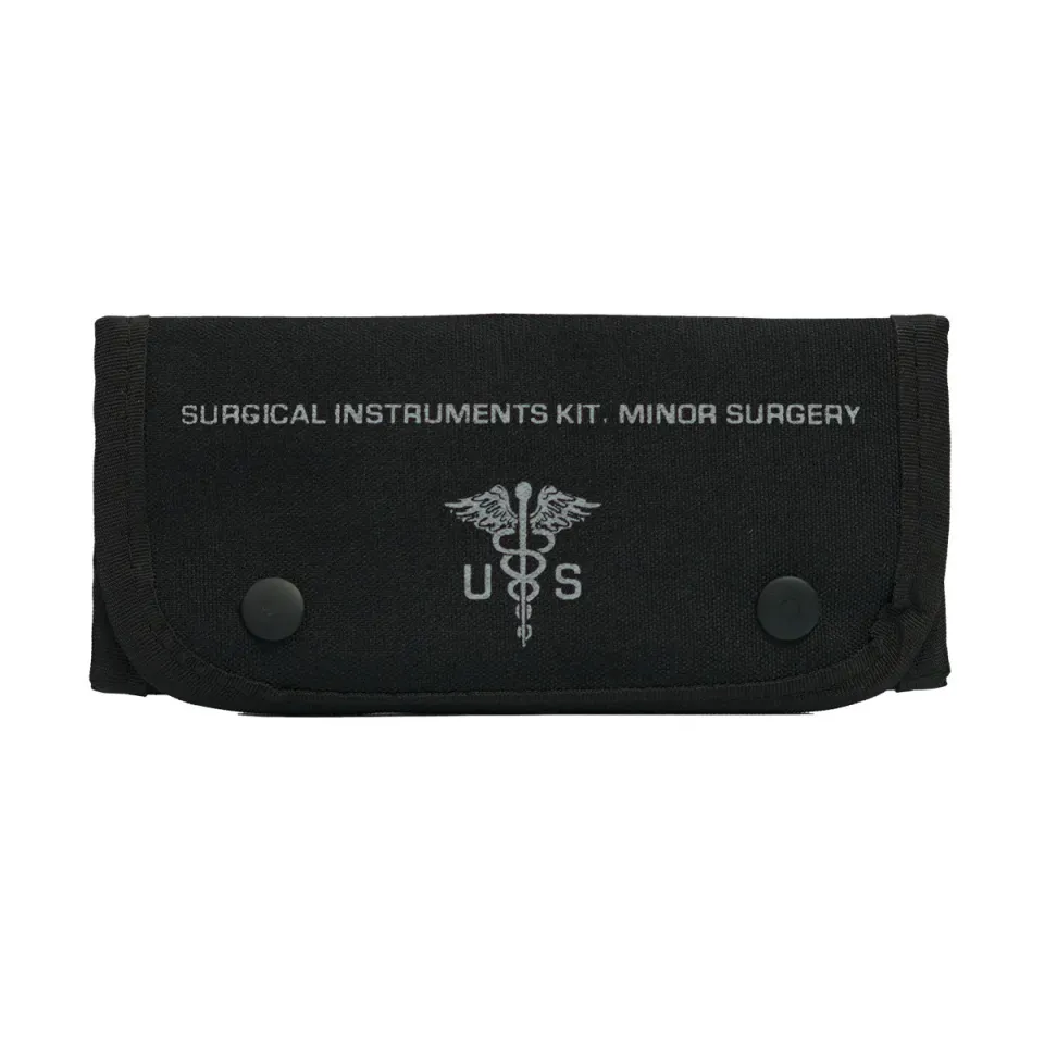 First Aid Only Surgical Set Pouch førstehjelpssett svart nylon