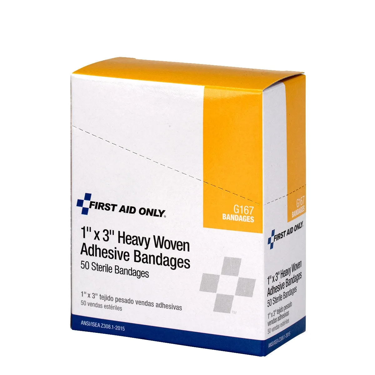 First Aid Only Heavy Woven plaster 50 stk 2,5x7,6 cm
