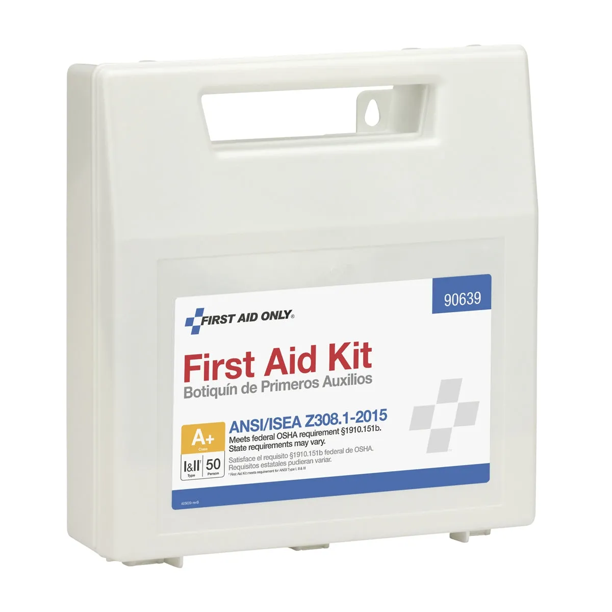 First Aid Only 50 Person ANSI A+ førstehjelpsskrin 183 deler