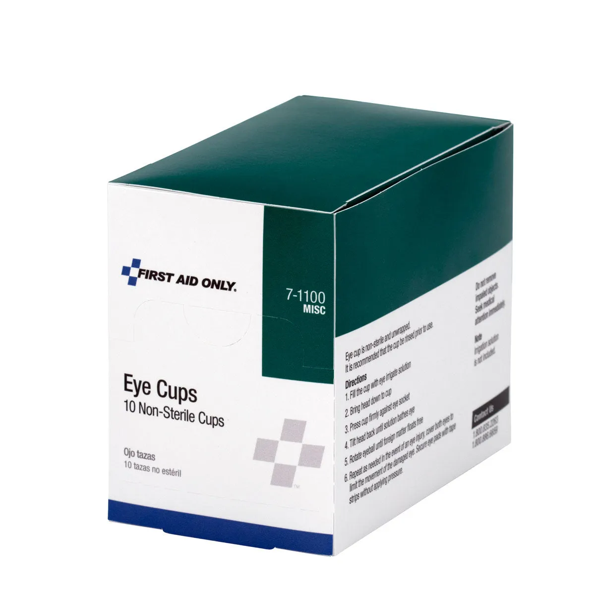 First Aid Only Eye Cups øyekopper 10 stk usterile