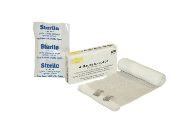 First Aid Only 4" steril gasbindkompress 1-pk elastisk