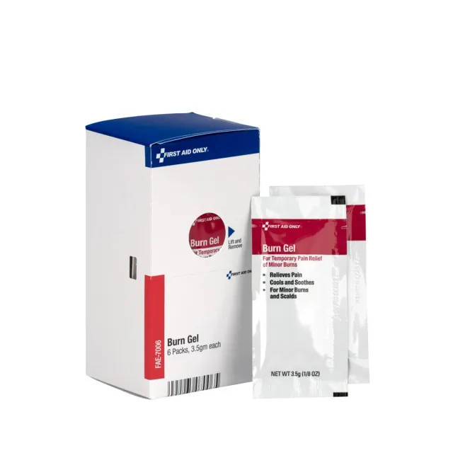 First Aid Only SmartCompliance brannskadegel 6-pk kjølende