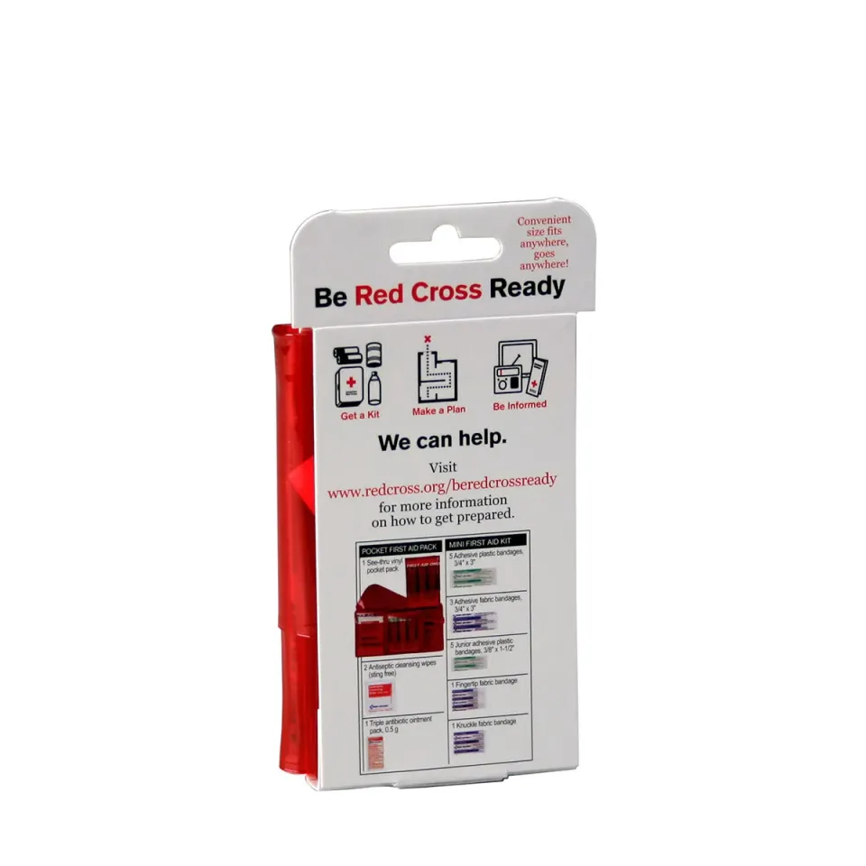 First Aid Only Pocket førstehjelpssett lomme plasterreise