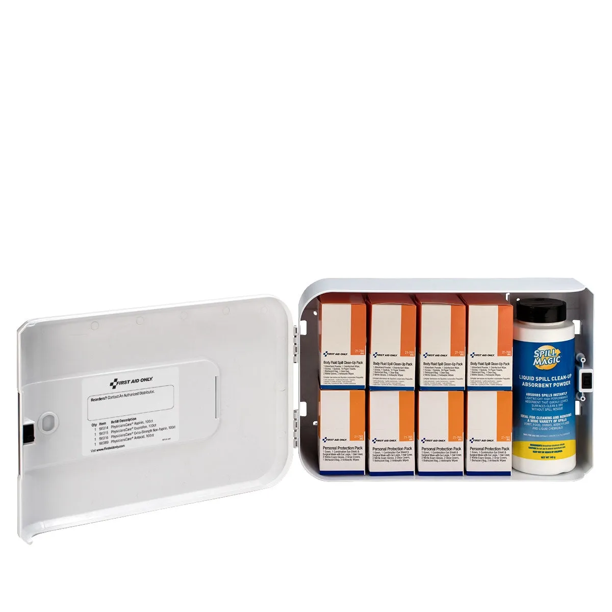 First Aid Only SmartCompliance stasjon blodsmitte veggskap komplett