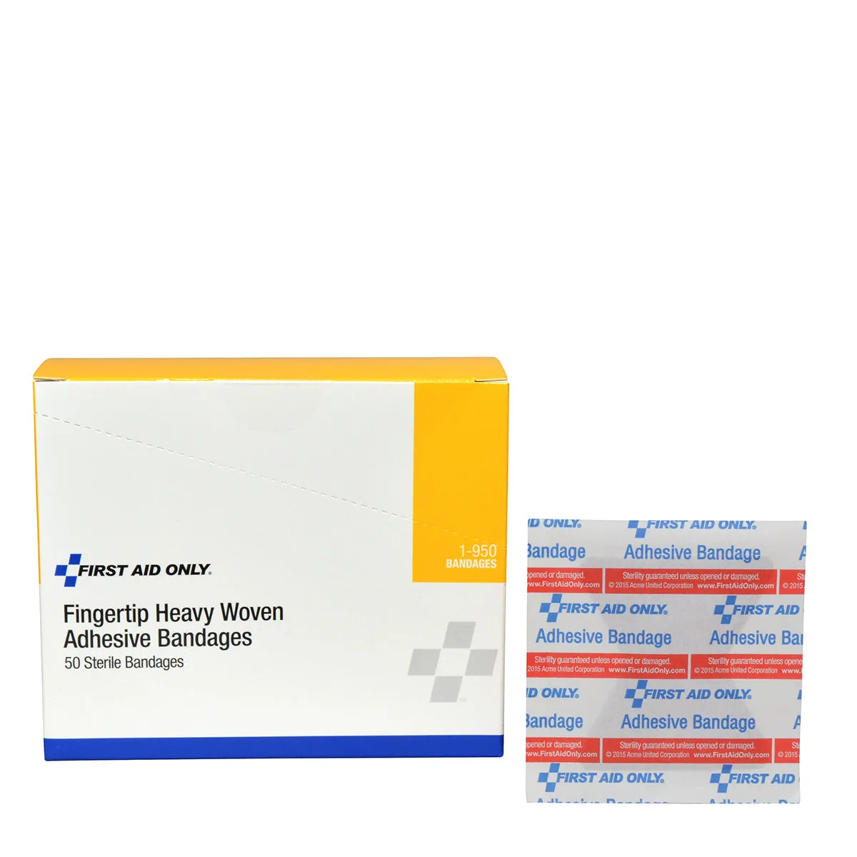 First Aid Only Heavy Woven fingertupplaster 50 stk