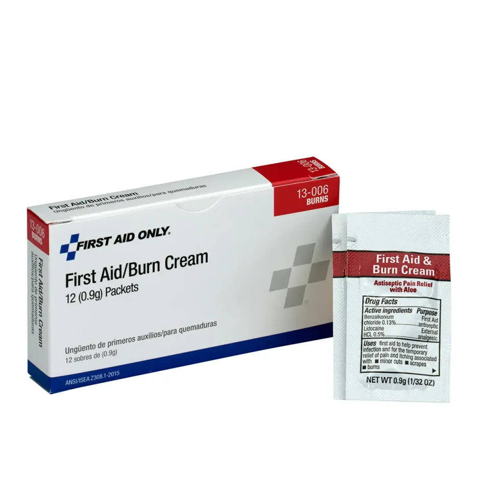 First Aid Only Burn Cream brannkrem 12 stk