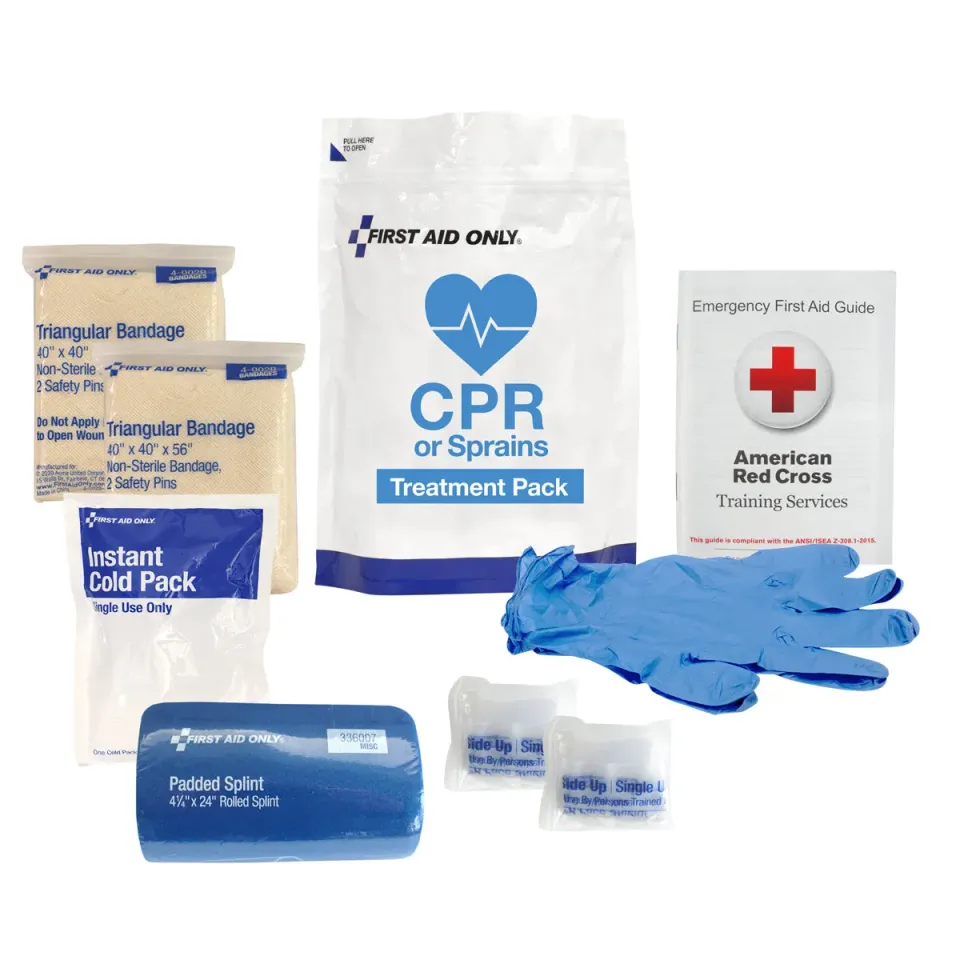 First Aid Only CPR forstuing behandlingspakke refill