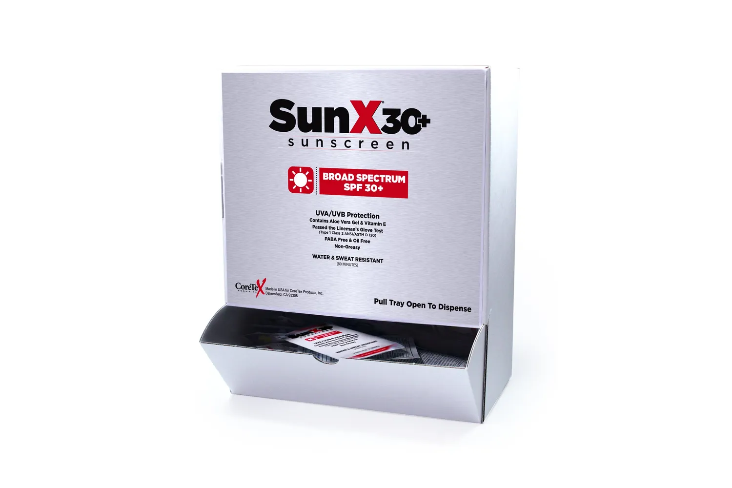 First Aid Only SunX30 solkrem SPF30 50 poser vannbestandig