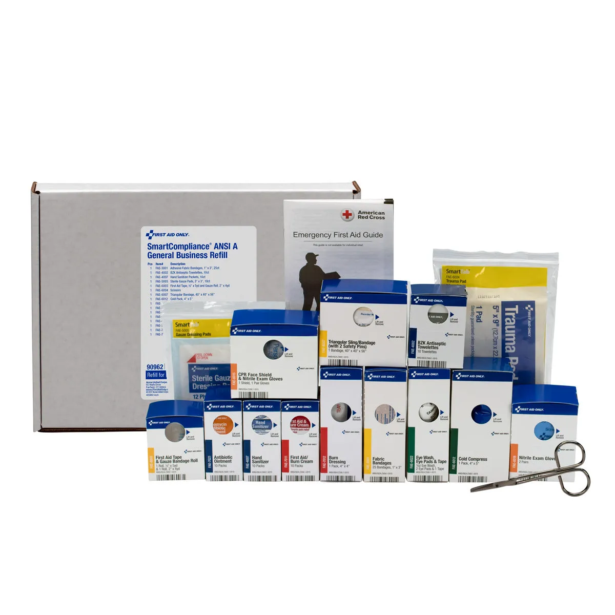 First Aid Only SmartCompliance refill ANSI A bedrift