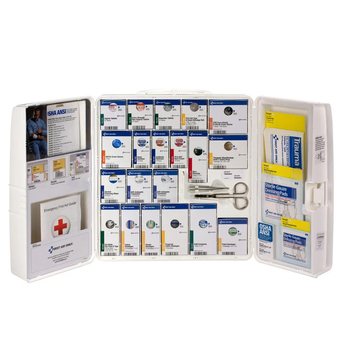 First Aid Only SmartCompliance førstehjelpsskap 50 personer ANSI A