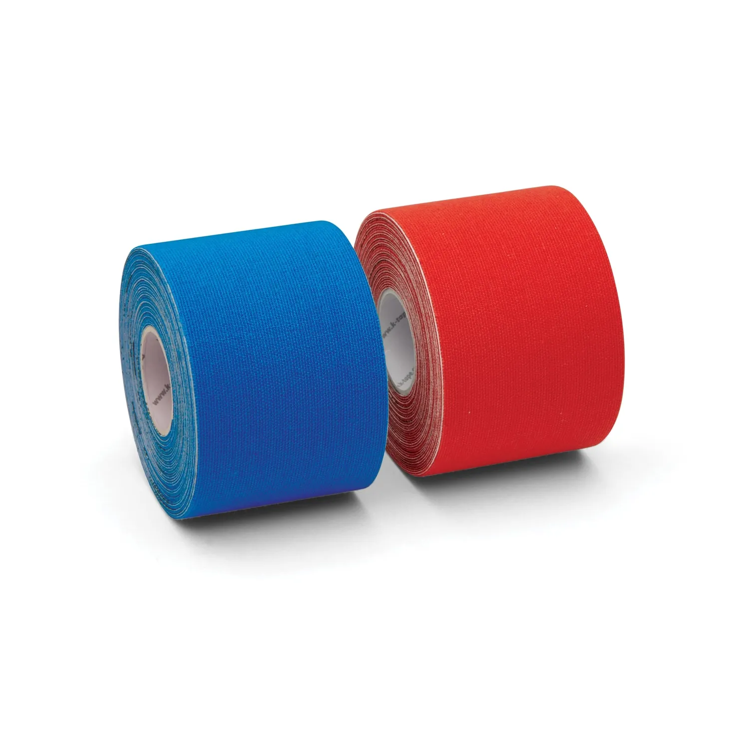 K-Tape Team Sport Blue/Sport Red kinesiologitape 2 x 5 m vannbestandig