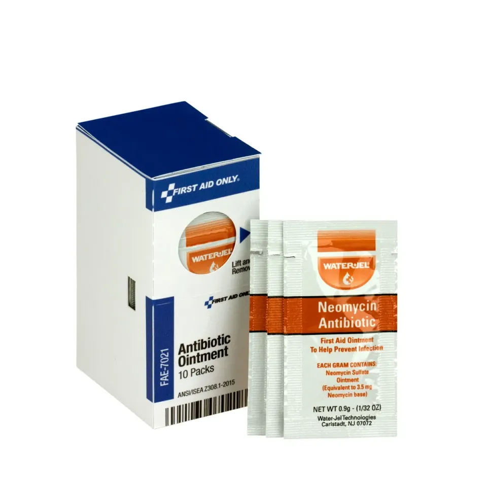 First Aid Only SmartCompliance antibiotisk salve refill 10 stk sår