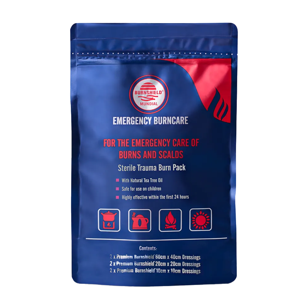 Burnshield Mundial brannskadesett 6 bandasjer