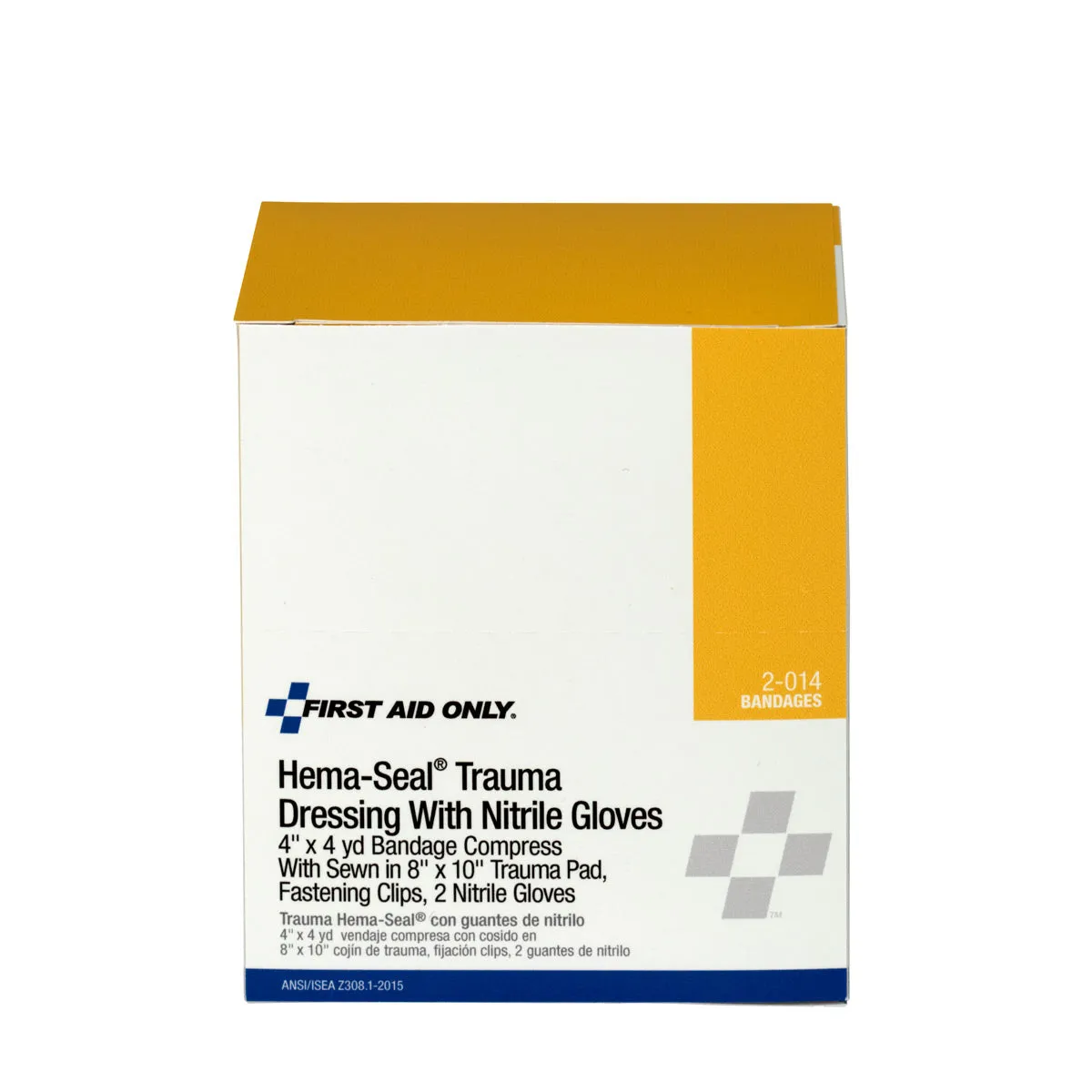 Hema-Seal traumabasje gasbind 10x366 cm med hansker