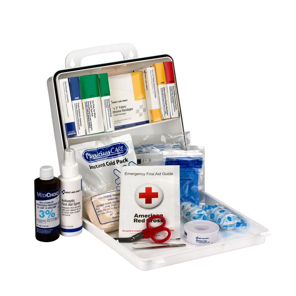 First Aid Only Pediatric førstehjelpsskrin 25 personer bærbart