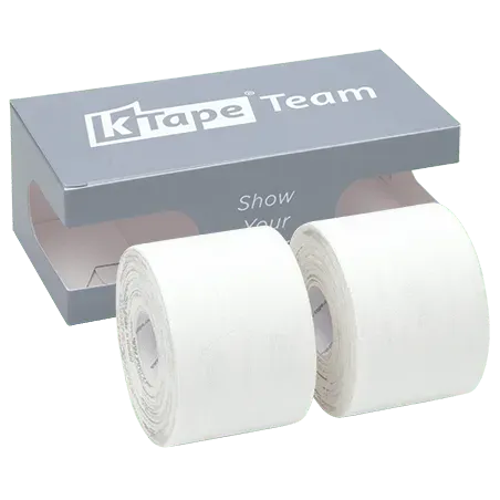 K-tape Team kinesiologitape hvit 2 x 5 m