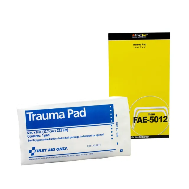 First Aid Only SmartCompliance traumepad 13x23 cm steril