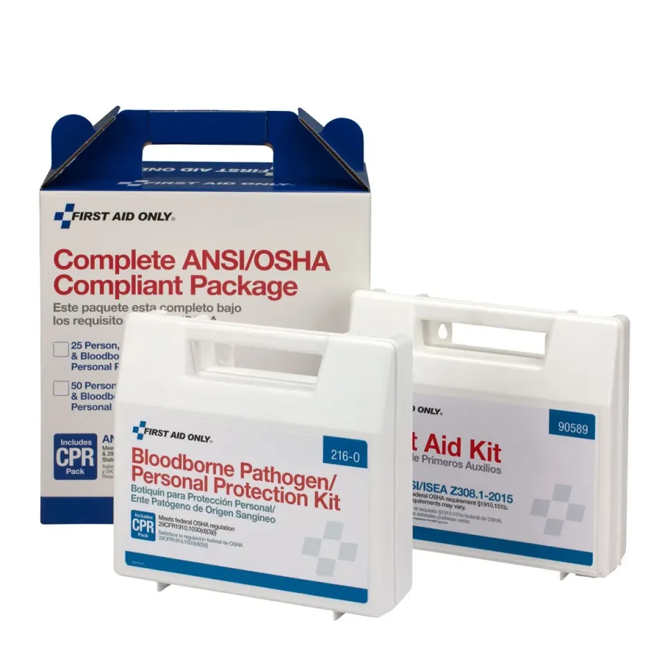 First Aid Only 25 Person ANSI førstehjelpssett 2-delt