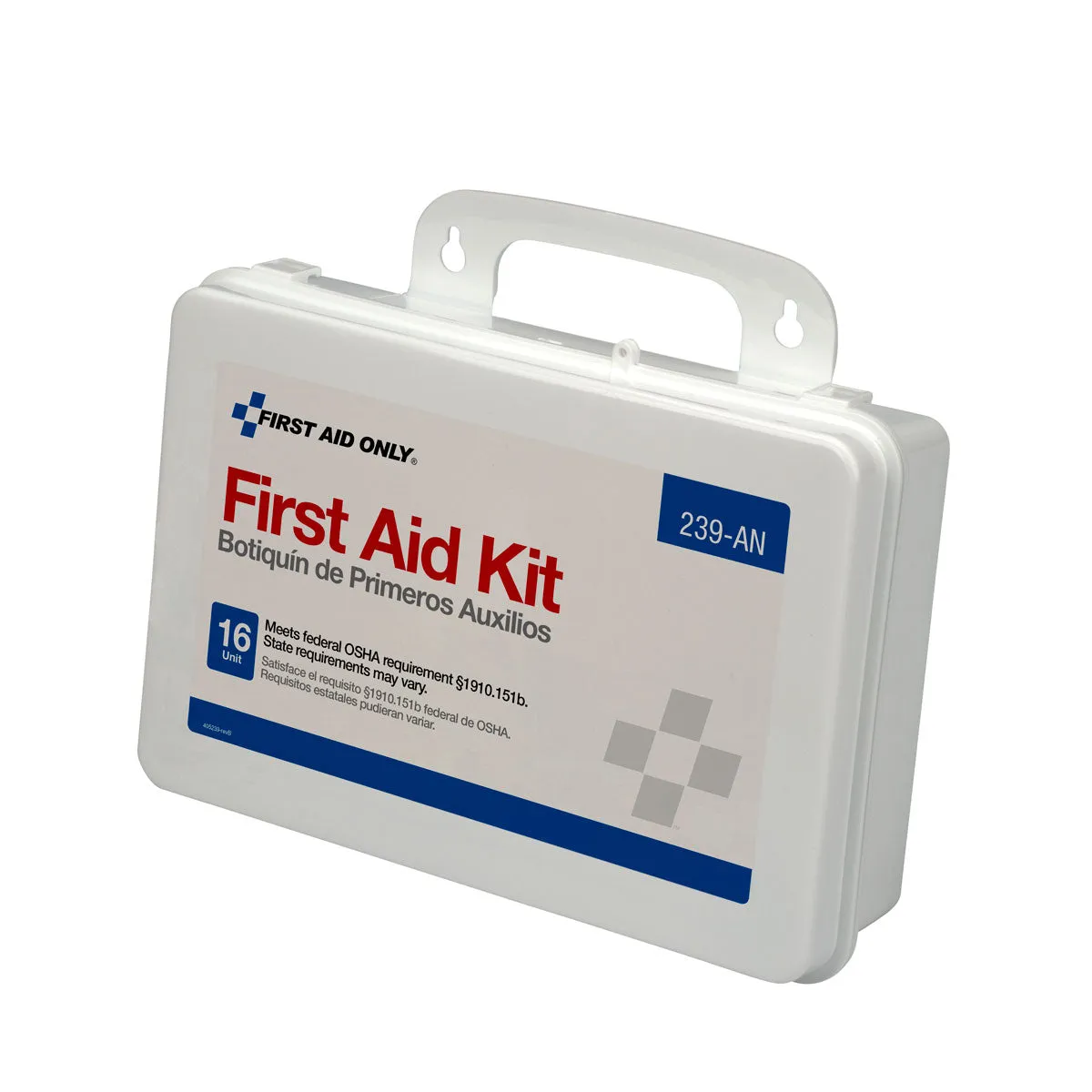 First Aid Only 16-enhet førstehjelpssett 103 deler ANSI plast