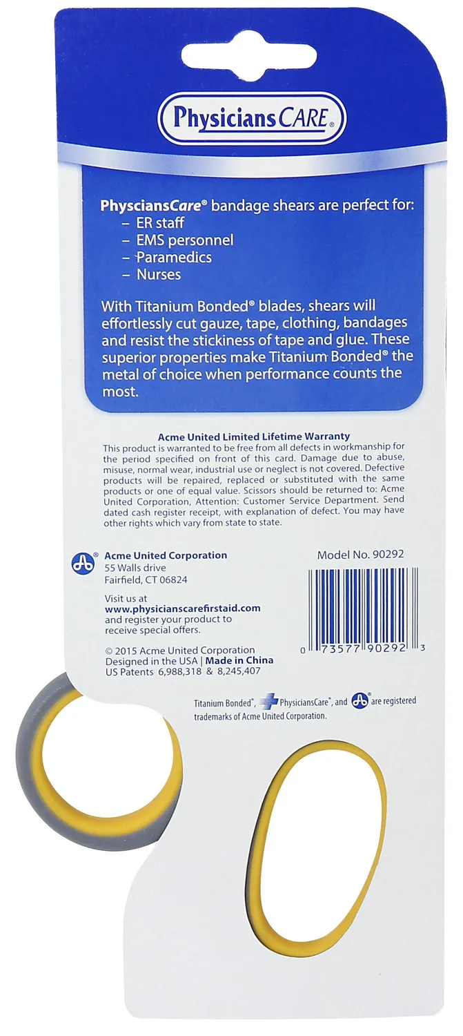 First Aid Only Titanium Bonded bandasjesaks 7 tommer titan