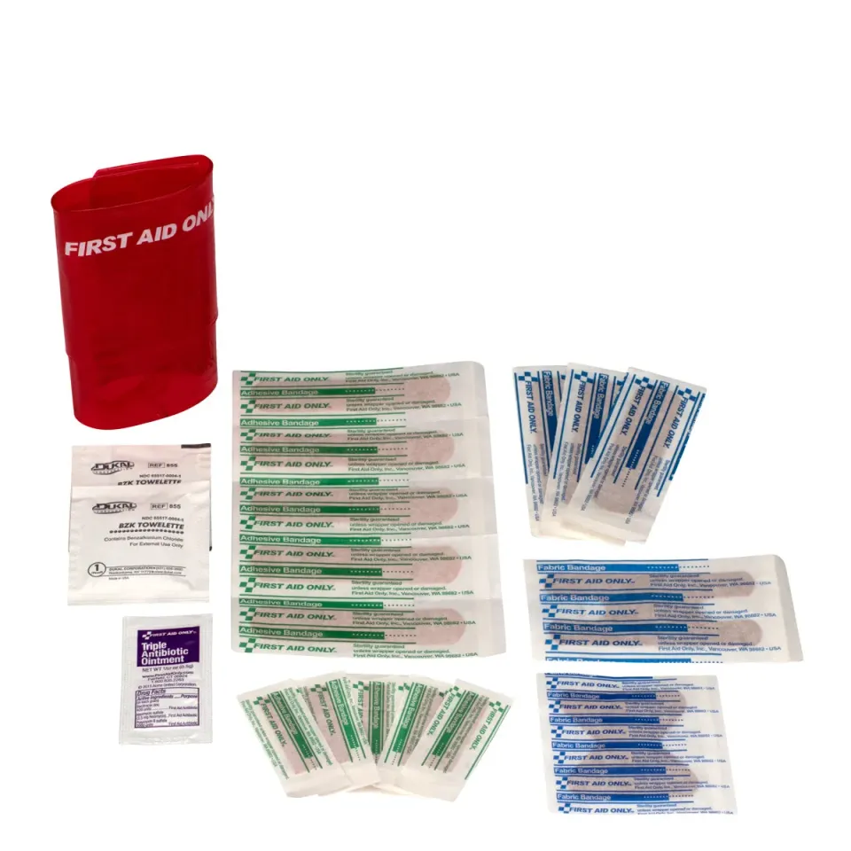 First Aid Only Trifold reiseførstehjelpssett 18 deler vinyl