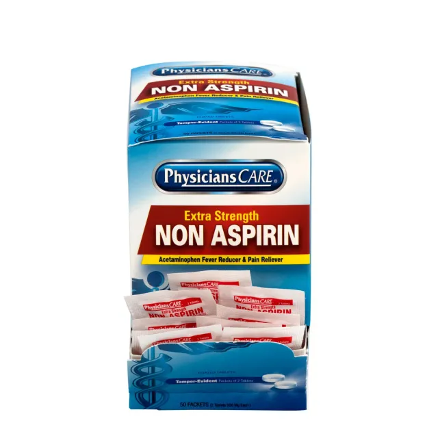First Aid Only PhysiciansCare paracetamol 500 mg 100 stk