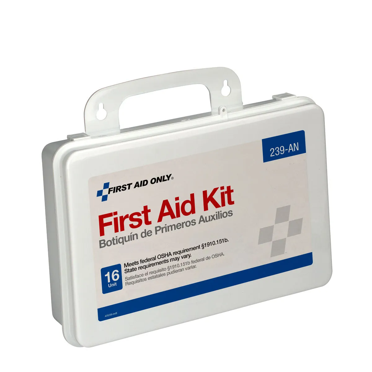 First Aid Only 16-enhet førstehjelpssett 103 deler ANSI plast