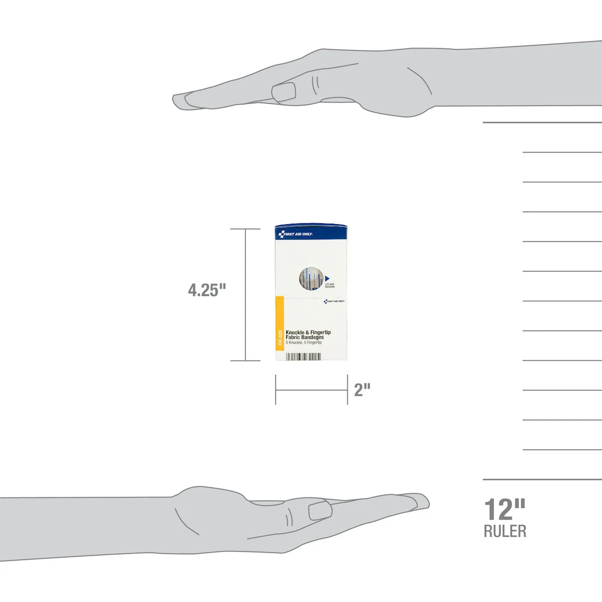 SmartCompliance plaster refill stoff knoke fingertupp 10 stk