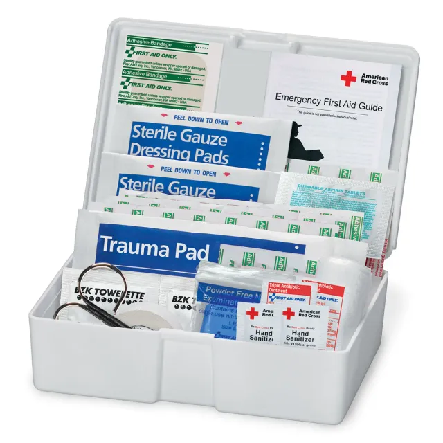 First Aid Only American Red Cross førstehjelpsskrin familie plast