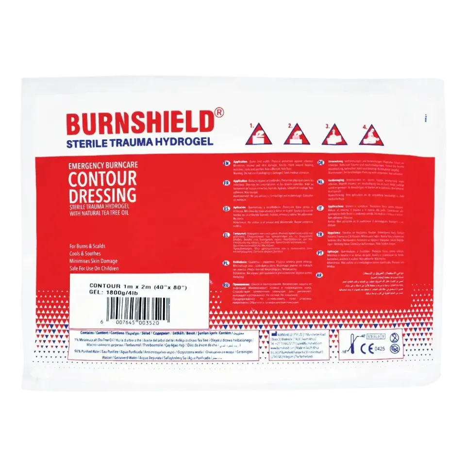 Burnshield Contour Dressing bandasje 1m x 2m kjølende