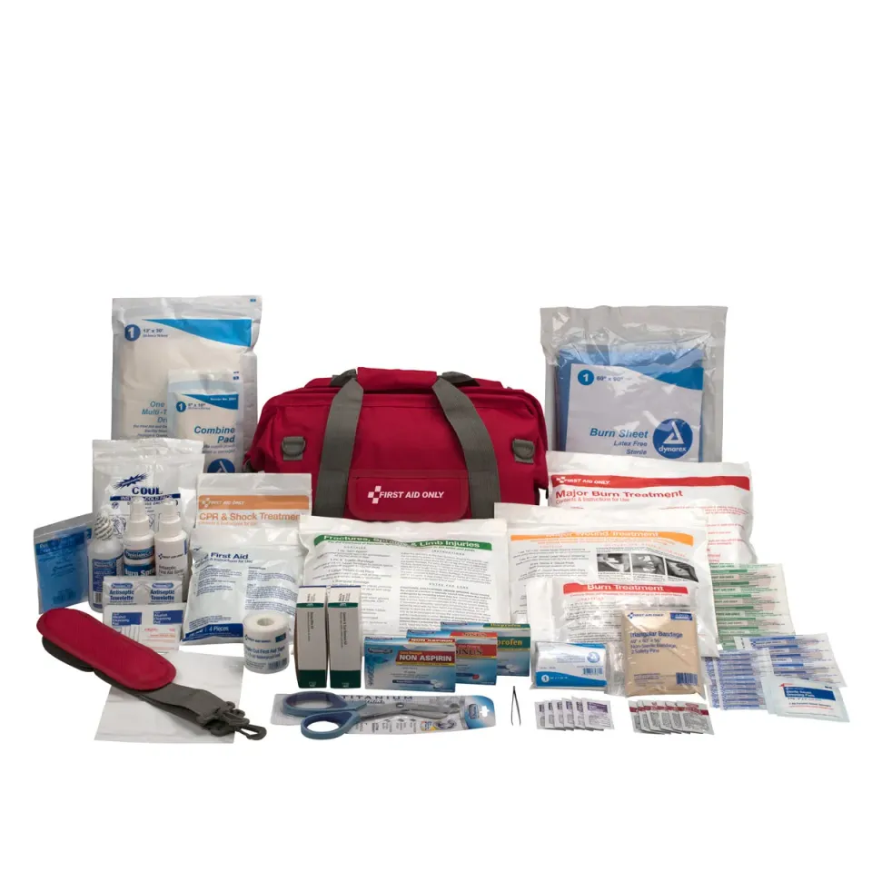 First Aid Only All-Terrain førstehjelpsbag stoff brannskade