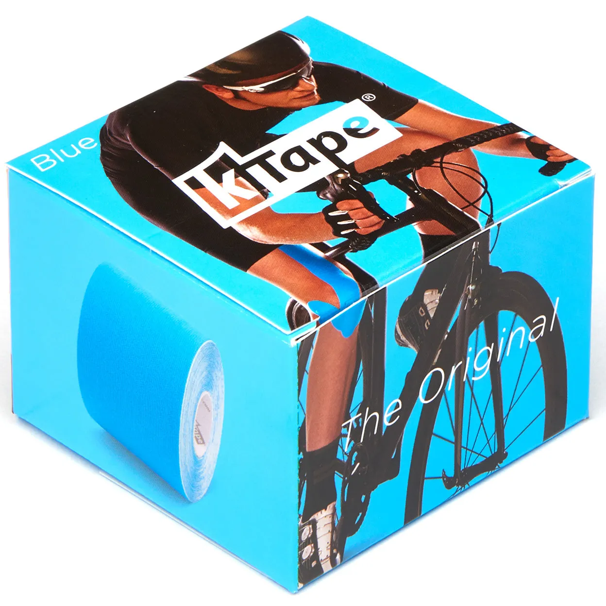 K-tape Blue kinesiologitape 5 m blå pustende bomull