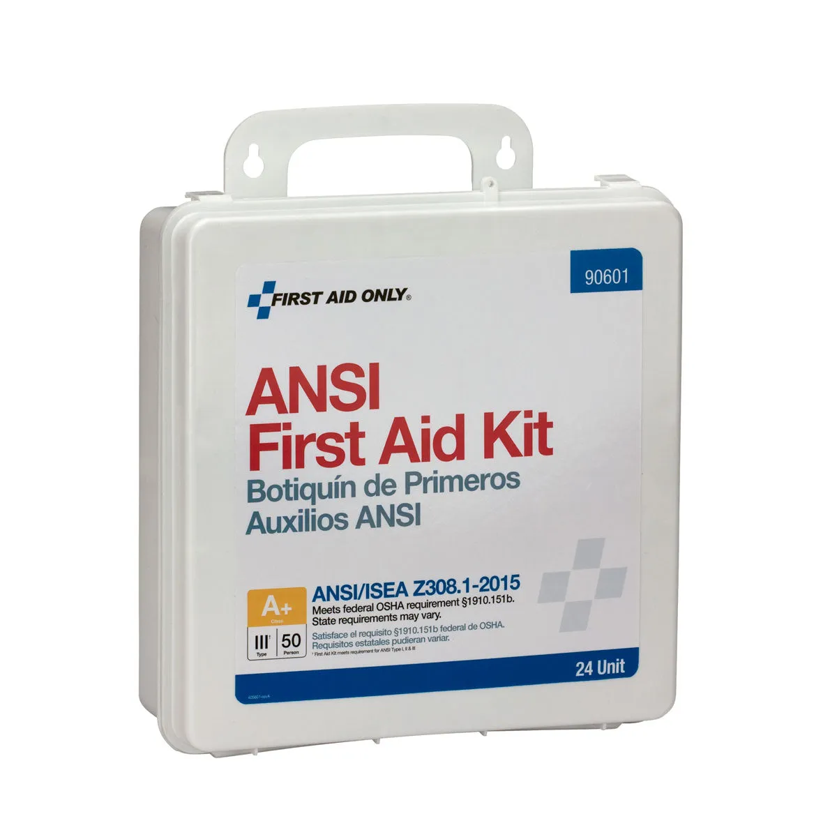 First Aid Only 50 Person ANSI A+ førstehjelpsskrin Type III
