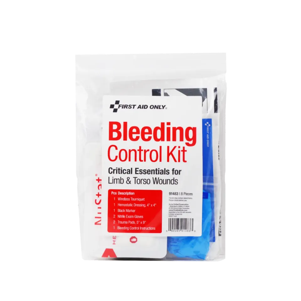 First Aid Only Bleeding Control Essentials blødningssett tourniquet