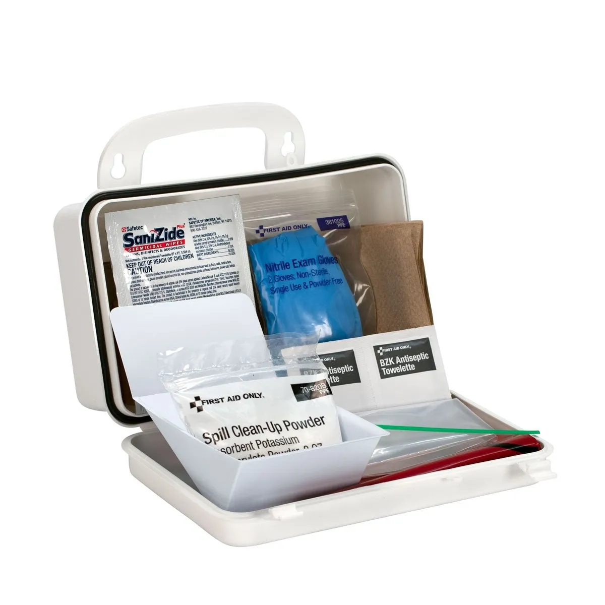 First Aid Only smittevernsett 21 deler vanntett koffert