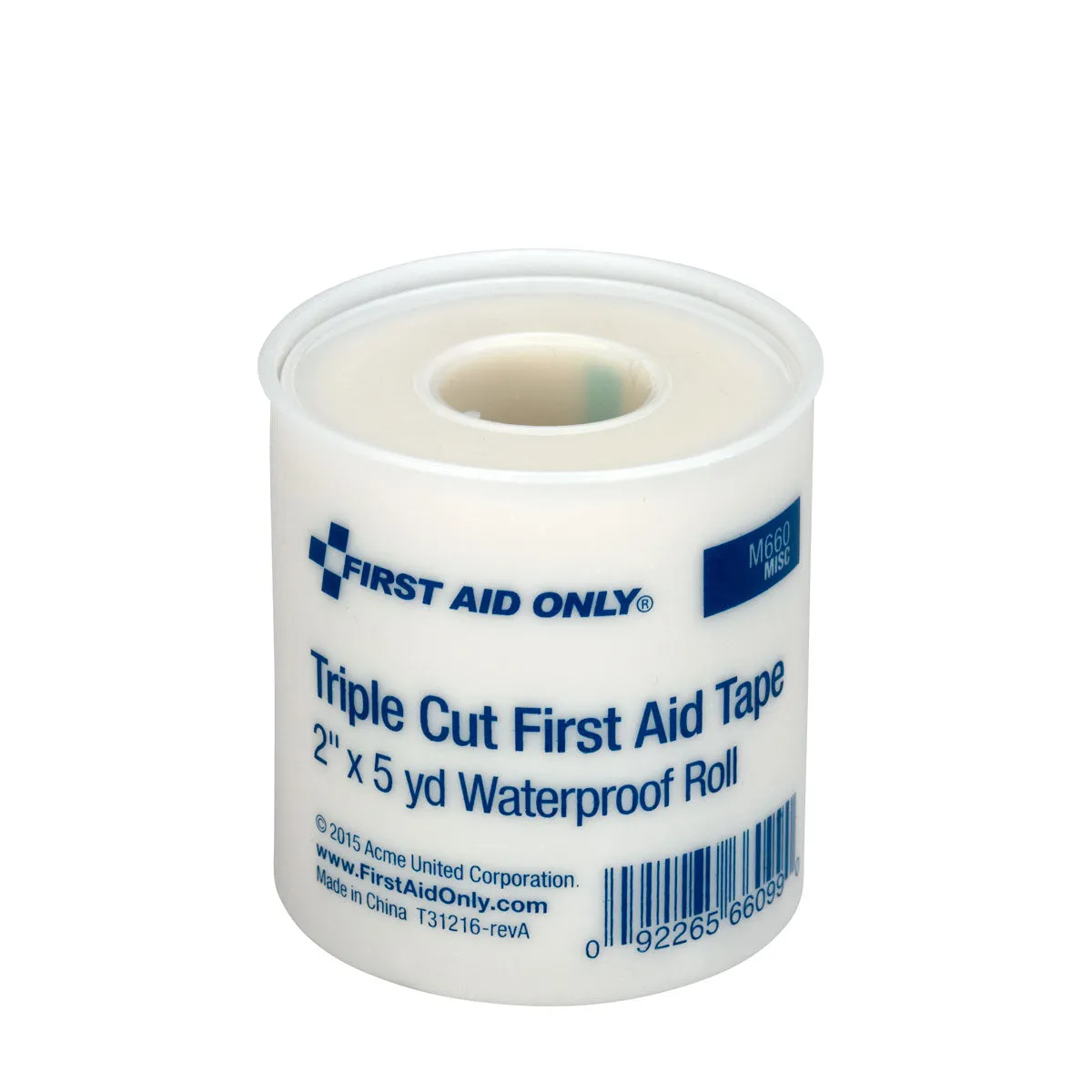 First Aid Only Triple Cut sårteip 5 cm 6-pakn vanntett