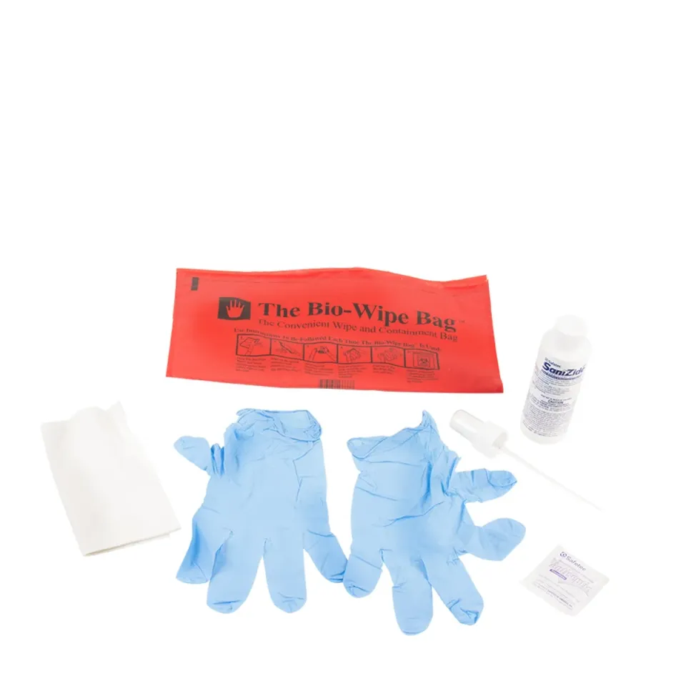 First Aid Only Wipe & Go Bio spillsett engangs