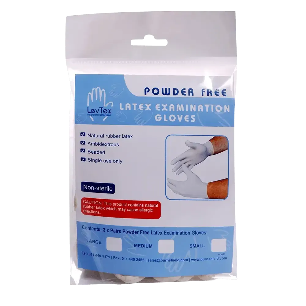 Burnshield Powder Free hansker usterile pudderfrie