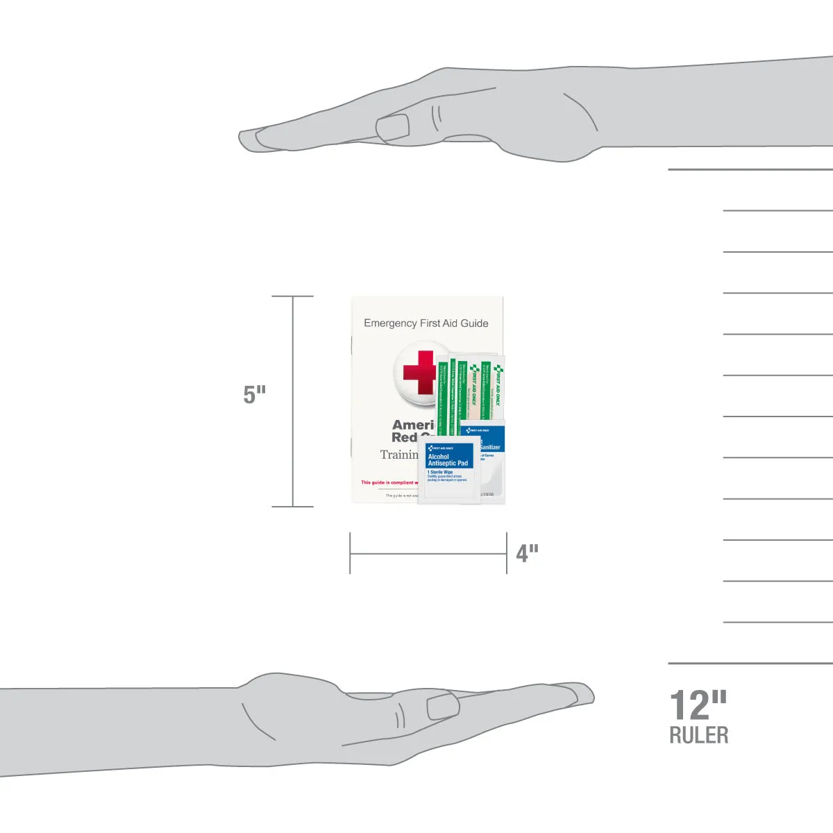 First Aid Only SmartCompliance førstehjelpsrefill guide 8 deler
