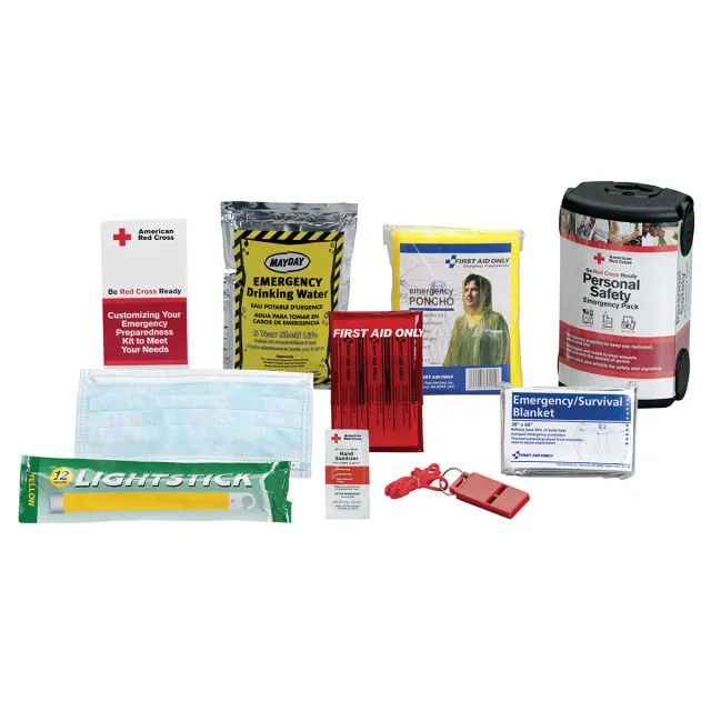First Aid Only American Red Cross Personal Safety nødsett