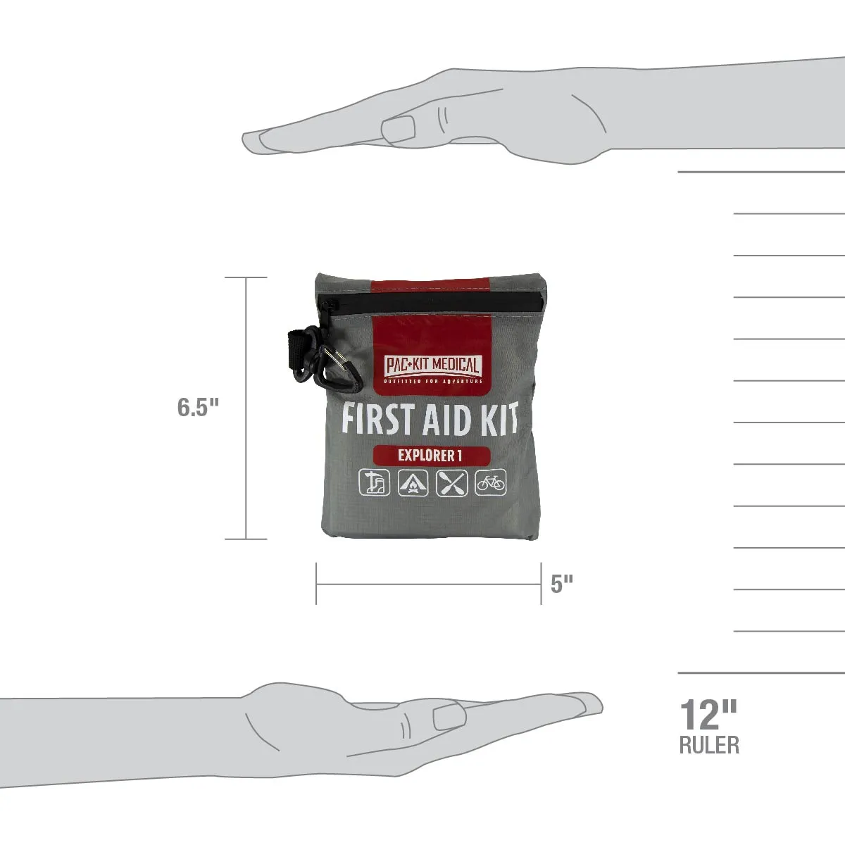 First Aid Only Explorer førstehjelpssett vanntett 67 deler