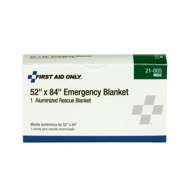 First Aid Only Aluminized Rescue redningsteppe 213x132 cm 1 stk