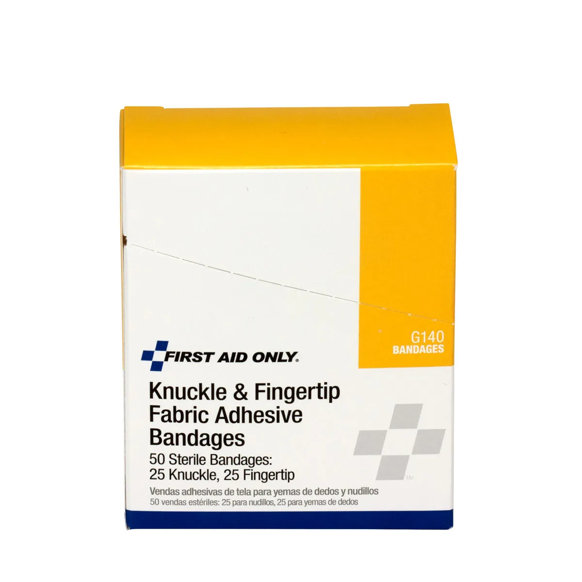 First Aid Only Plaster stoff fingertupp/knoke 50 stk