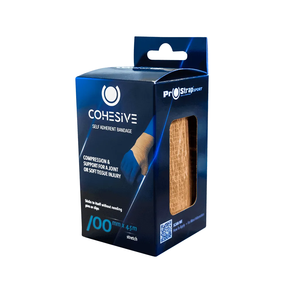 Burnshield Cohesive bandasje 100mm x 4,5m selvklebende