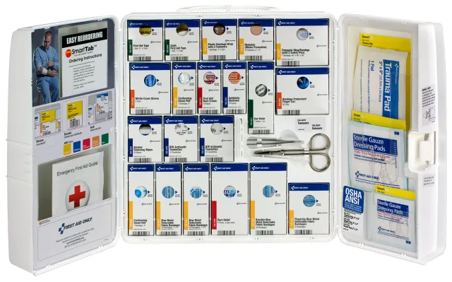 First Aid Only Food Industry førstehjelpsskap medium metall