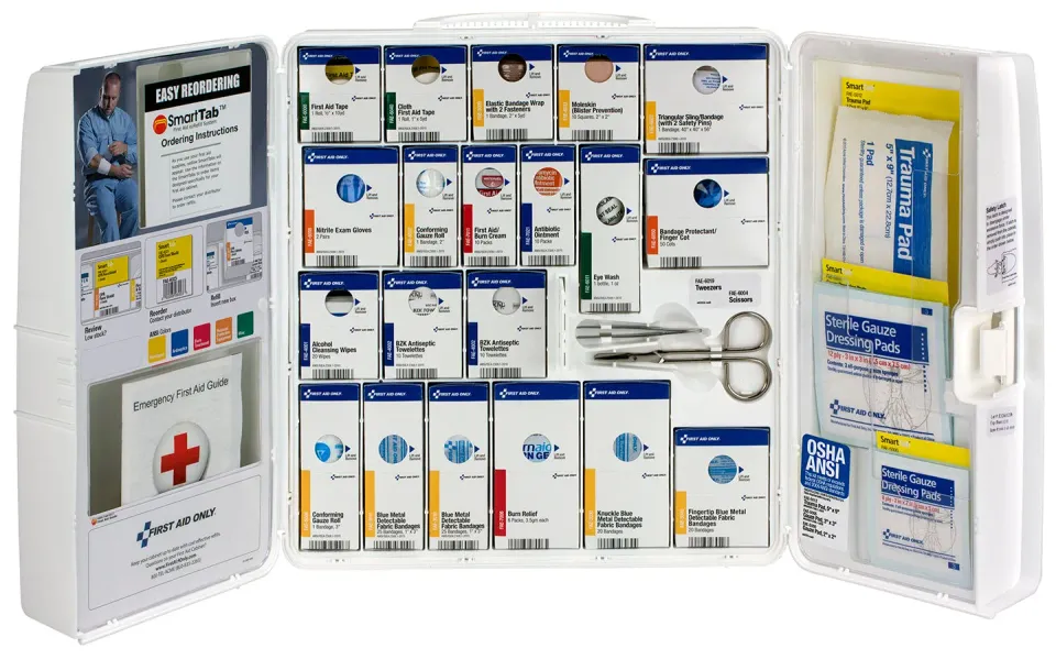 First Aid Only Food Industry førstehjelpsskap medium metall